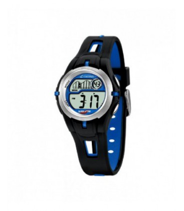 Rellotge Calypso digital cadet negre i blau. - K5506/3