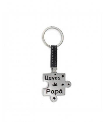 Llavero del padre de acero LLAVES DE PAPÁ. - 9107622