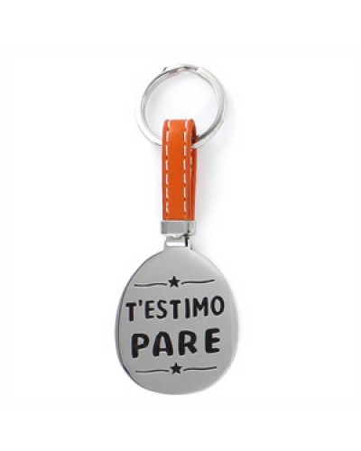 Llavero de acero del padre, T´ESTIMO PARE. - 9108166