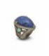 Anell de plata Raive amb pedres de color. - 15233
