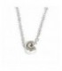 Gargantilla plata inicial C con cadena. - 9109079
