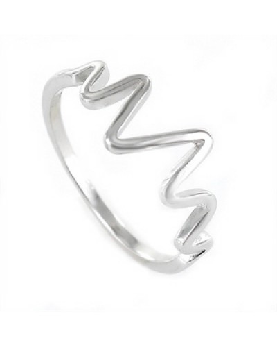 Anillo plata en forma de electro. - 9103976