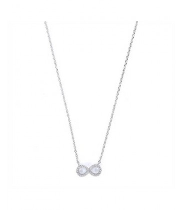 Colgante plata símbolo infinito. - 9092190