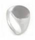Sello de caballero de plata  forma oval. - 9107450