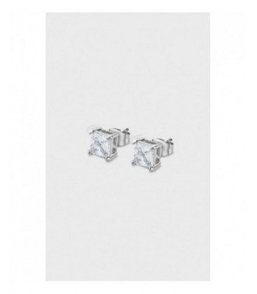 Pendientes Lotus acero caballero circonita. - LS2166-4/1
