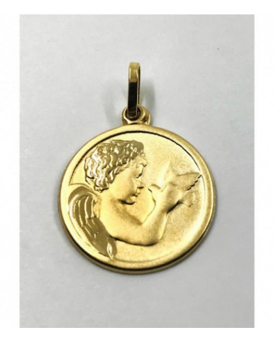 Medalla oro Ángel de la Guarda. - P027300076