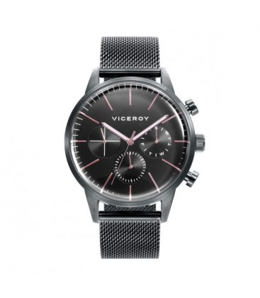 Reloj Viceroy multifunción caballero acero IP gris. - 471245-57