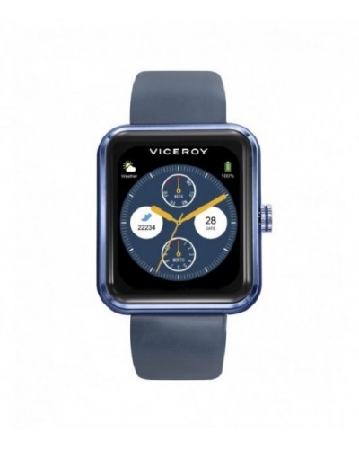 Reloj Viceroy smartwatch unisex aluminio azul. - 41117-30