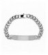 Pulsera de acero tipo no me olvides de caballero. - 845BR227