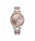 Rellotge Viceroy per a dona d`acer IP rosat. - 401228-77