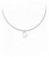 Colgante de plata en forma de corazón. - PERM063P