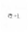 Pendientes de plata rodiada. - ARRM072P