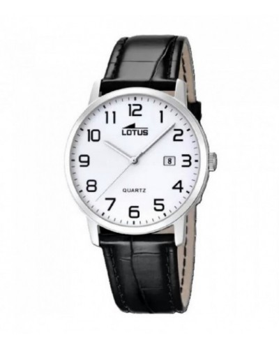 Reloj Lotus para hombre correa piel y esfera con números. - 18239/1
