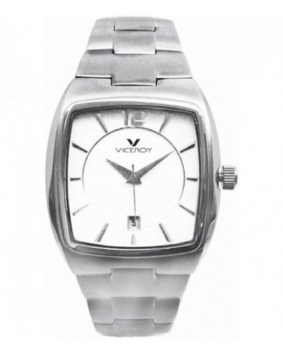 Reloj Viceroy para hombre cuadrado de acero. - 47509-05