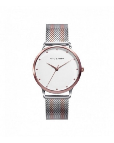 Reloj Viceroy para mujer de acero IP rosa. - 461096-87