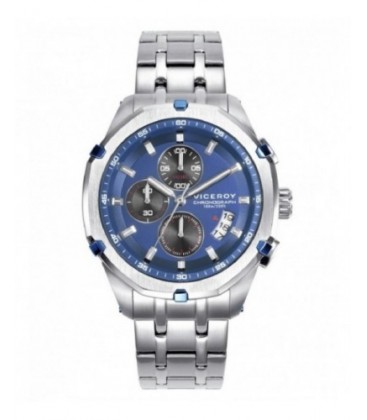 Reloj Viceroy para hombre cronómetro de acero. - 46837-37