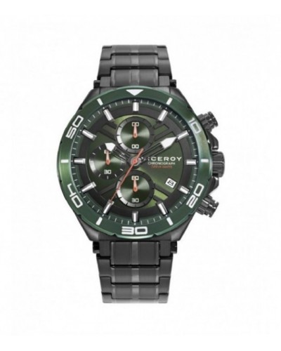 Reloj Viceroy para hombre cronómetro IP negro. - 46841-67