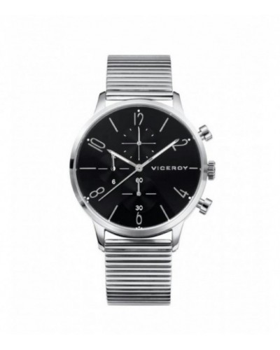 Reloj Viceroy multifunción de acero para hombre. - 42413-55