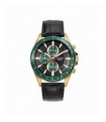 Reloj Viceroy cronómetro de acero dorado. - 401337-57