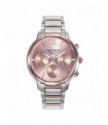 Reloj Viceroy multifunción para mujer bicolor IP rosa. - 401206-75