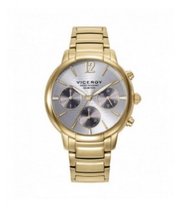 Reloj Viceroy multifunción para mujer IP dorado. - 401206-85