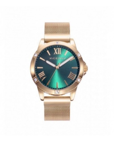 Reloj Viceroy de acero IP dorado para mujer. - 401166-63