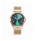 Reloj Viceroy de acero IP dorado para mujer. - 401166-63