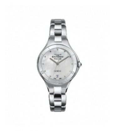 Reloj Sandoz de acero para mujer. - 81370-07