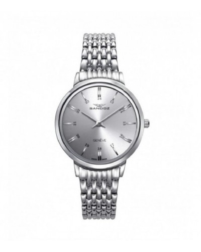 Reloj Sandoz de acero para mujer. - 81382-07