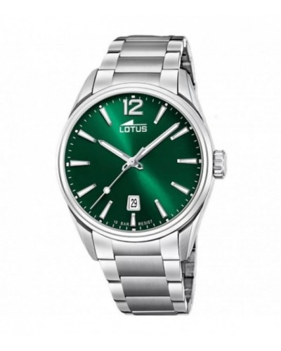Reloj Lotus para hombre esfera verde. - 18692/4