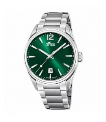 Reloj Lotus para hombre esfera verde. - 18692/4