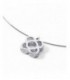 Colgante de plata flor de Barcelona. - PEJ006SM