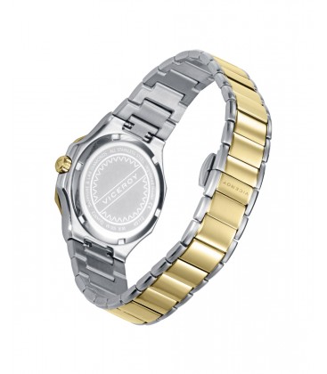Reloj Viceroy de acero bicolor IP dorado para mujer. - 45110-87