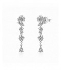 Pendientes de plata largos ideal novias. - 2024968