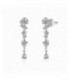 Pendientes de plata largos ideal novias. - 2024968