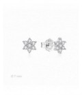 Pendientes de plata estrella circonitas. - 2025362/7