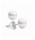 Arracades de plata i perla natural de 8mm d´aigua dolça. - 2022397/8