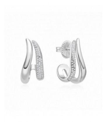 Arracades de plata llargues amb circonites. - 2025412