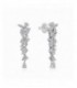 Arrecades de plata llargues amb circonites. - 2025415