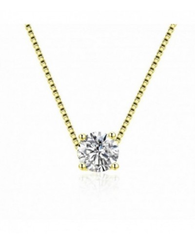 Colgante de plata chapada con circonita. - 2031240/4.5