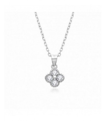 Colgante de plata con circonitas. - 2031427