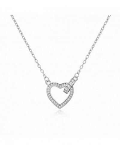 Colgante de plata en forma de corazón. - 2031618