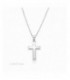 Creu de plata amb cadena. - 2031579/S