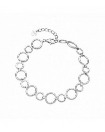 Pulsera de plata con círculos. - 2041243