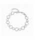 Pulsera de plata con círculos. - 2041243