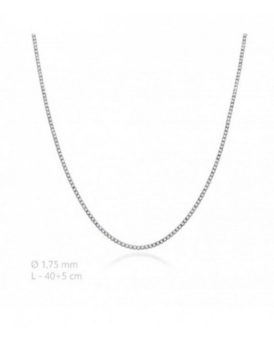 Gargantilla de plata tipo riviere circonitas. - 2050373