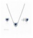 Conjunt de plata en forma de cor . - 2060026/Z
