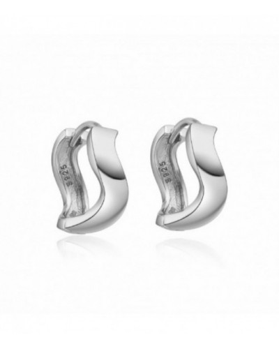 Pendientes de plata con forma de aros arimétricos. - 2140822