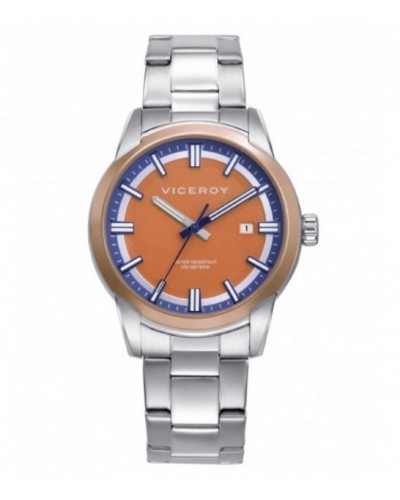Reloj Viceroy para hombre de acero. - 401503-97