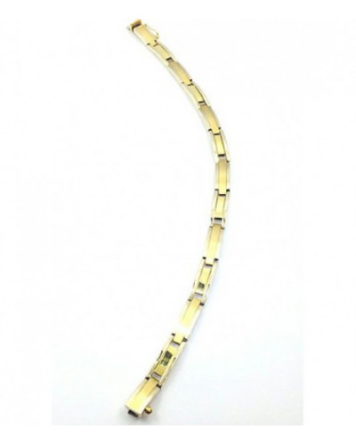 Pulsera de oro combinada. - PU0340/11091
